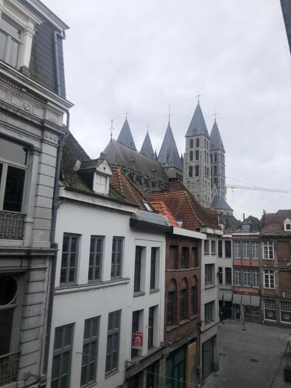 Nespecifikovaný výhled na destinaci Tournai nebo výhled na město při pohledu z ubytování v soukromí