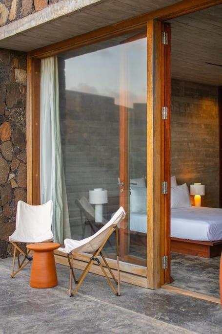Balkón nebo terasa v ubytování Villa, Vue Mer et Piscine Privée