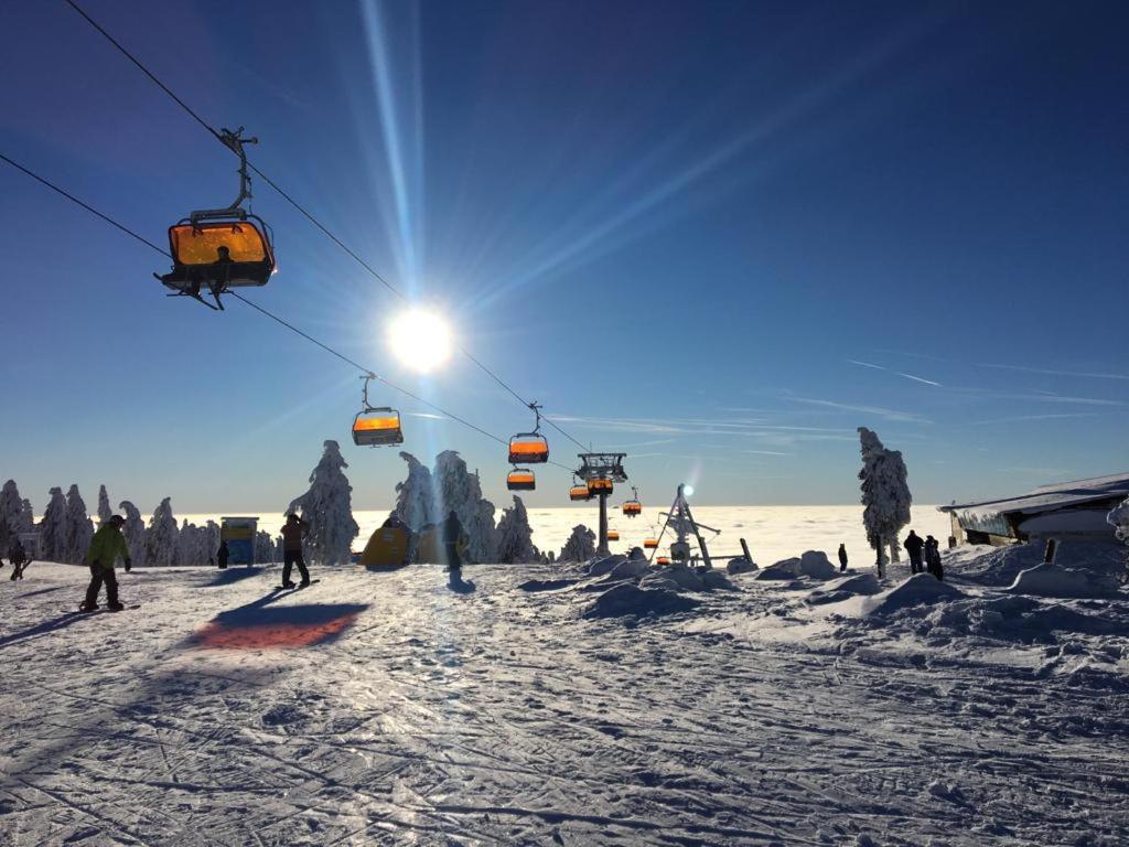 Lyžování v aparthotelu nebo okolí