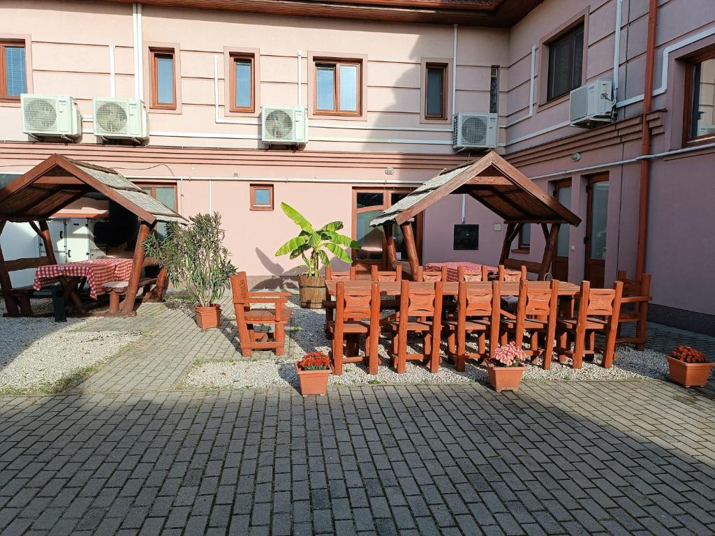 Budova, kde se bed and breakfast nachází