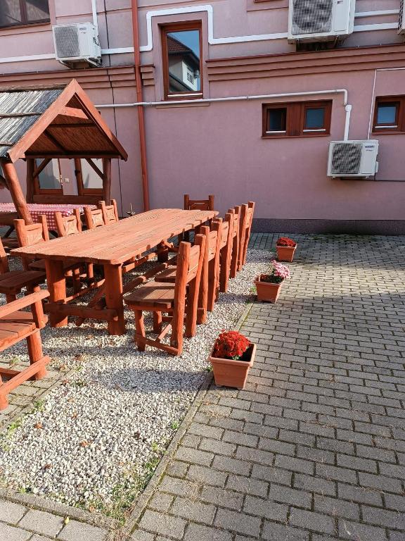 Budova, kde se bed and breakfast nachází