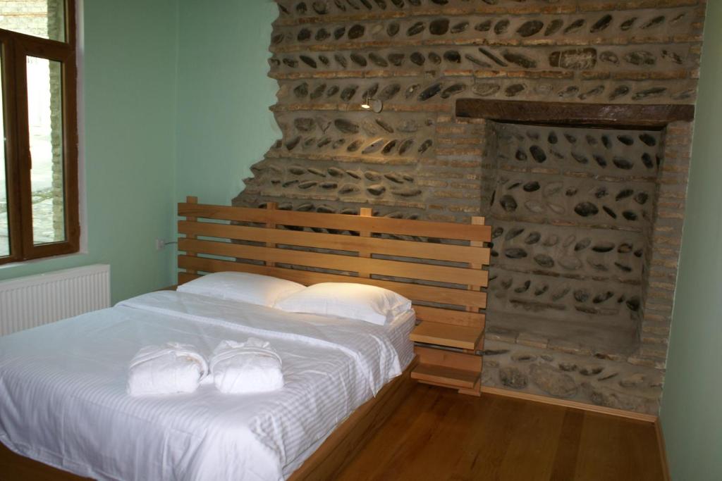 Postel nebo postele na pokoji v ubytování Guest House Savane