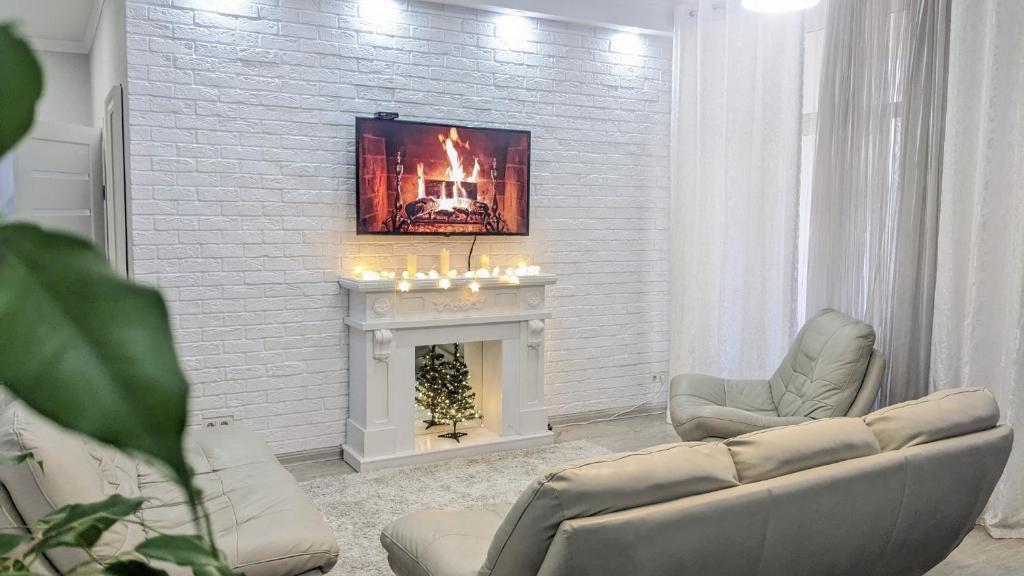 O zonă de relaxare la ExFactor apartment
