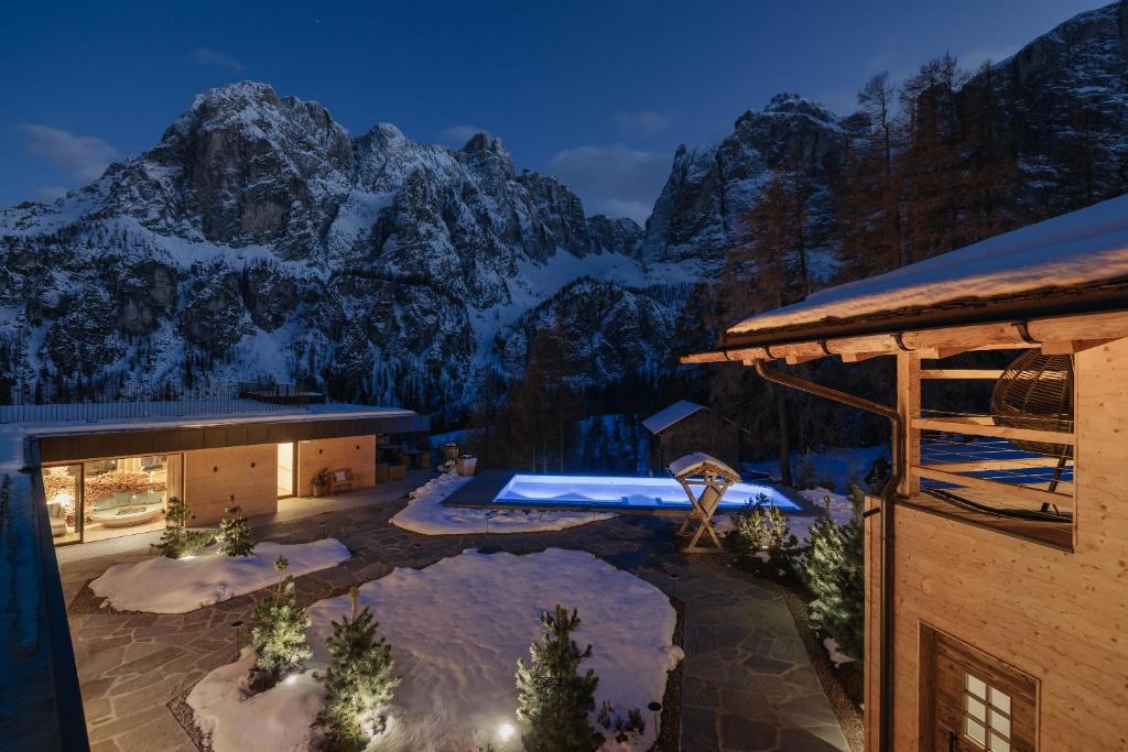 Kolfuschgerhof Mountain Resort v zimě