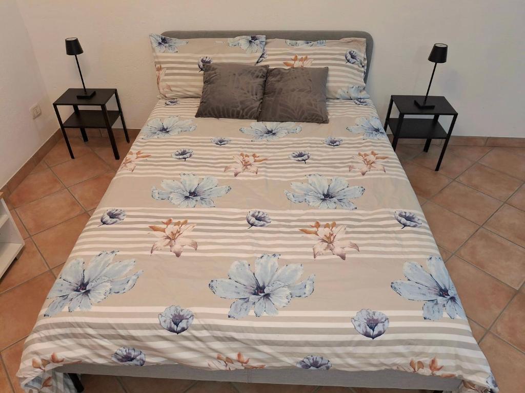 Postel nebo postele na pokoji v ubytování Sveva's House