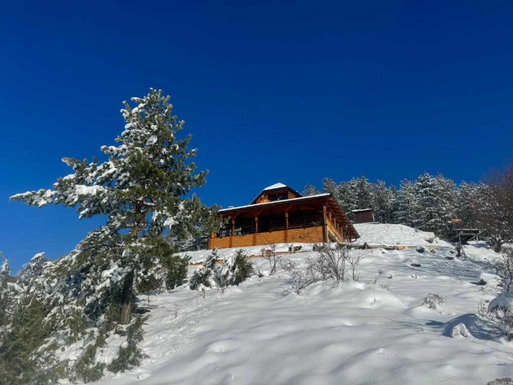 Vikend kuca Panorama v zimě