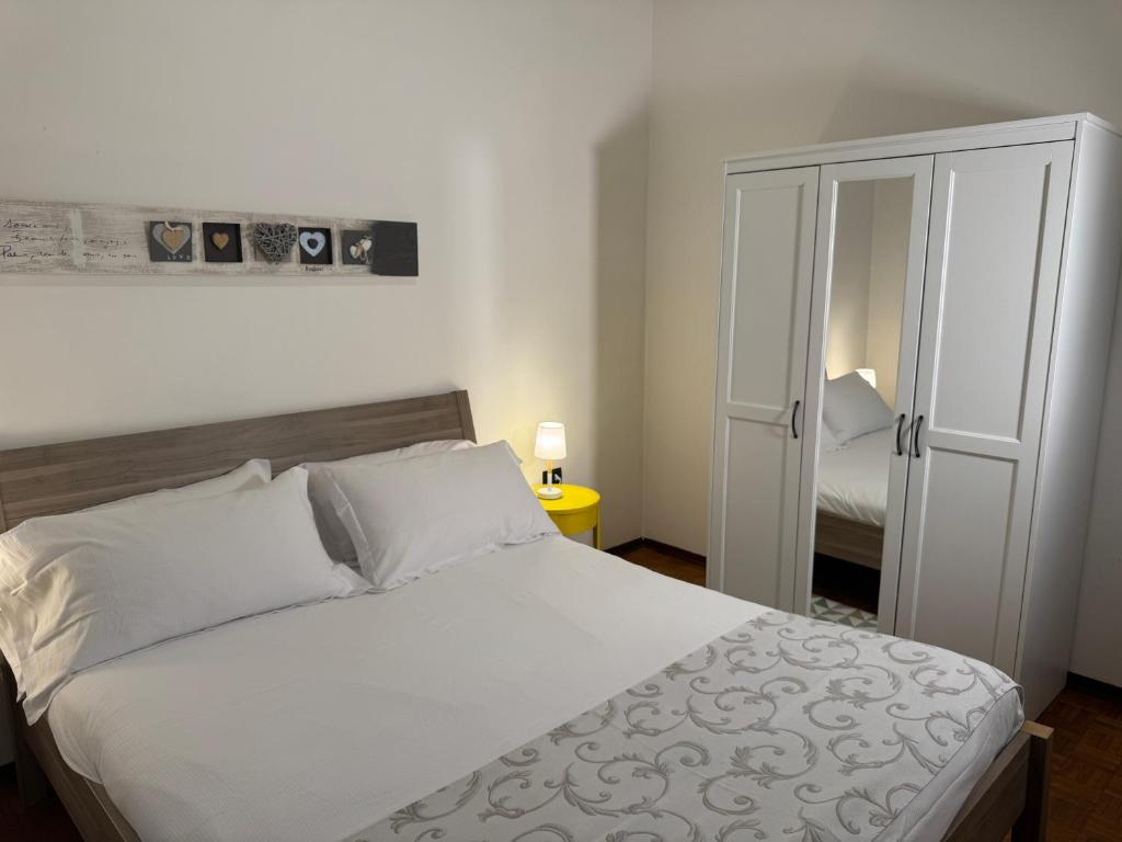 Postel nebo postele na pokoji v ubytování Relais 7.20