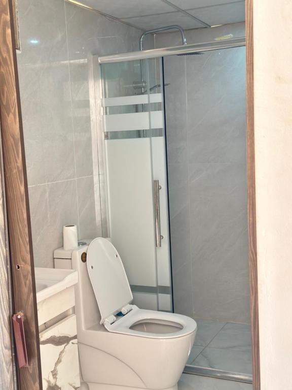 Koupelna v ubytování RUM MARS lUXURY CAMP