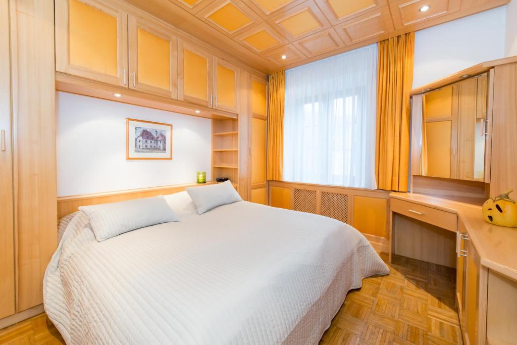 Postel nebo postele na pokoji v ubytování Apartment Welser