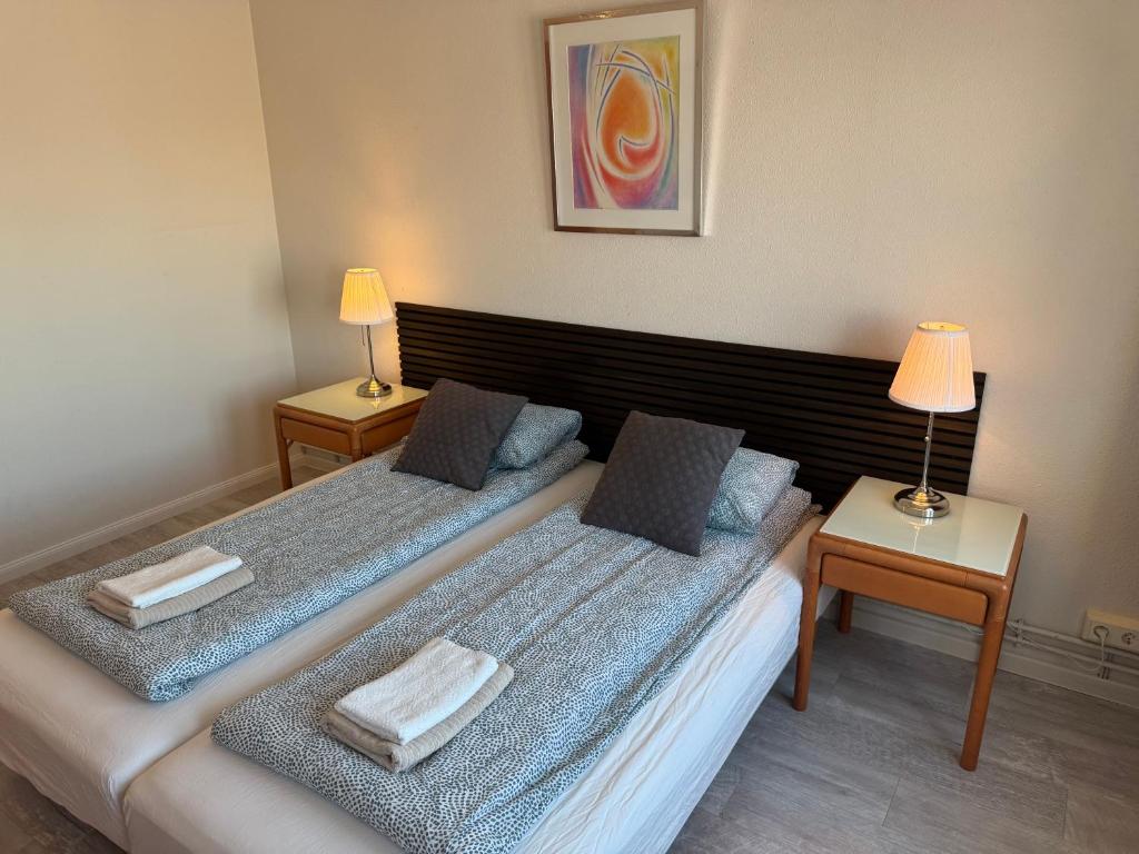 Postel nebo postele na pokoji v ubytování Frost Guesthouse