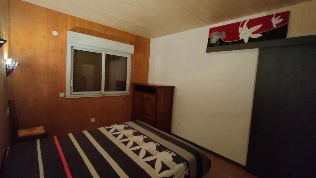 Postel nebo postele na pokoji v ubytování chalet pour amoureux à Gérardmer