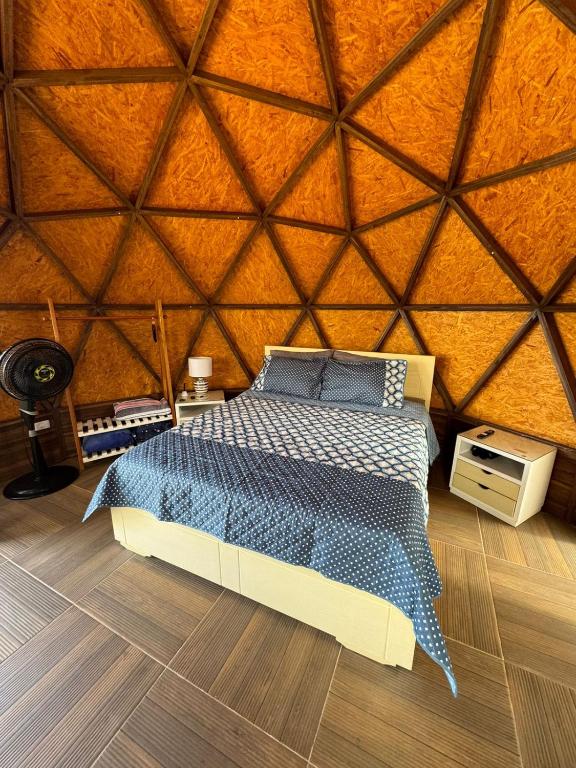 Letto o letti in una camera di Glamping Monteverde San gil