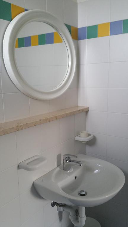 Koupelna v ubytování Hotel Canasta