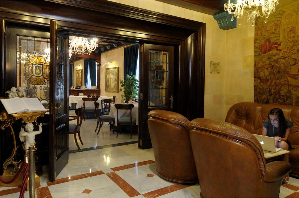 Posezení v ubytování Hotel II Virrey