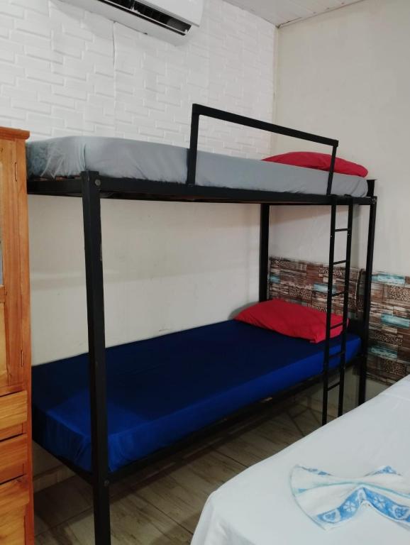 Postel nebo postele na pokoji v ubytování Mi Hábitat