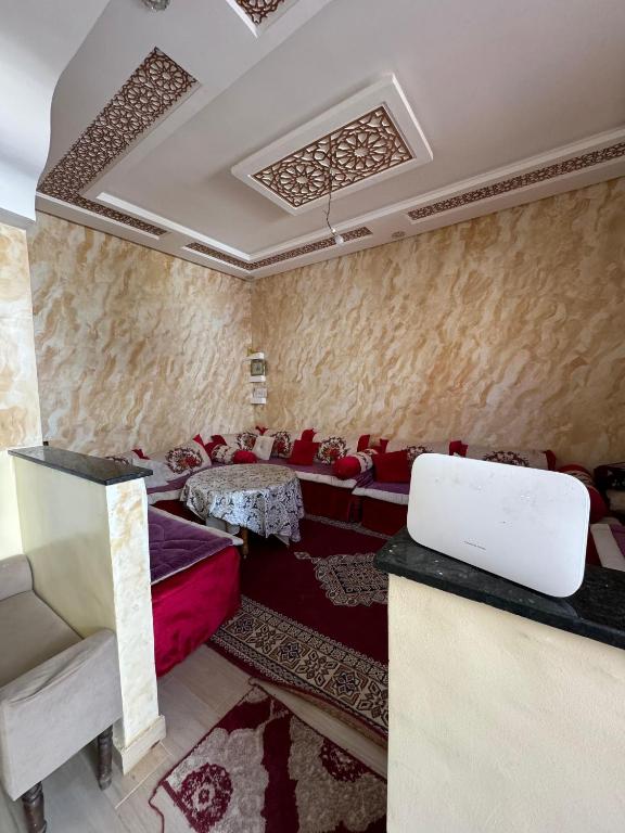Posezení v ubytování Private and spacious room