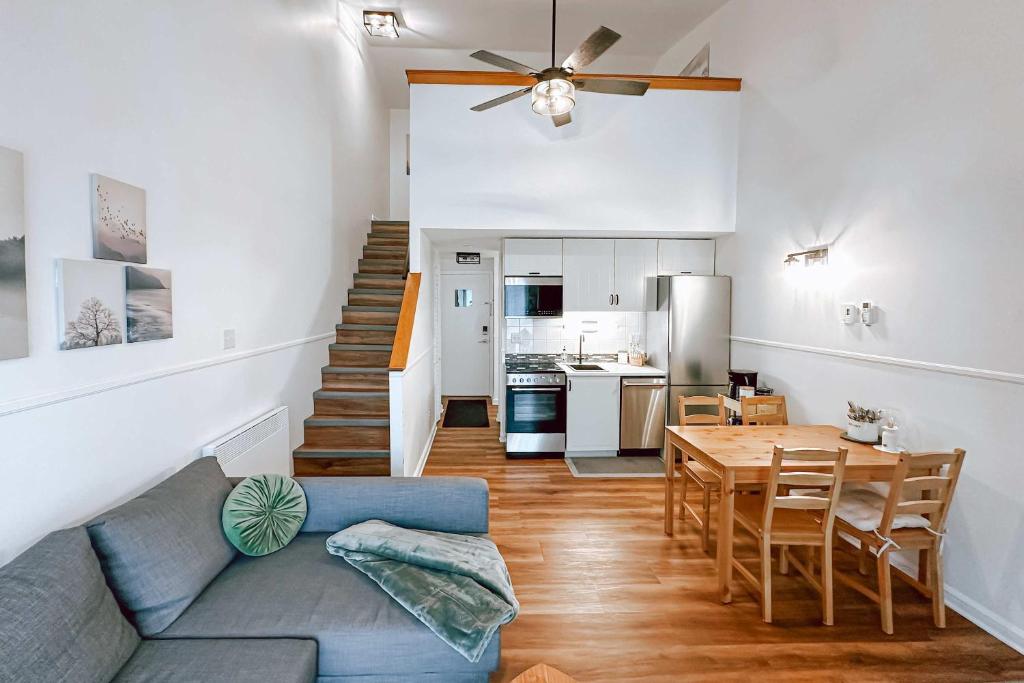 Η κουζίνα ή μικρή κουζίνα στο Le Treehouse by Gestion ELITE