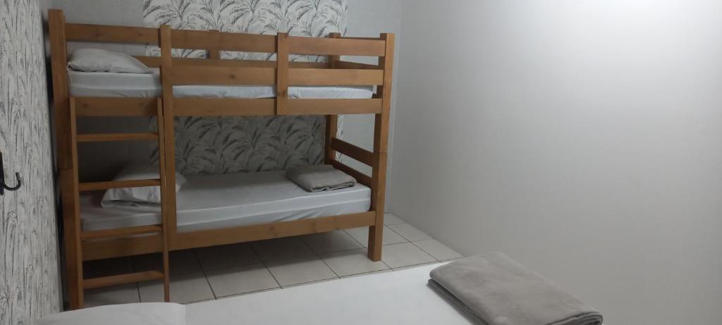 Postel nebo postele na pokoji v ubytování Hostel Blaese Pascal - HBP