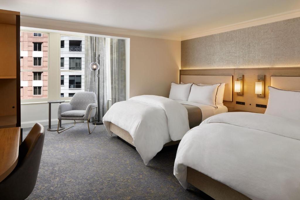 Westin Georgetown, Washington D.C. - Premium Studio Suite With Two Queen Beds With Sofa Bed And Courtyard View