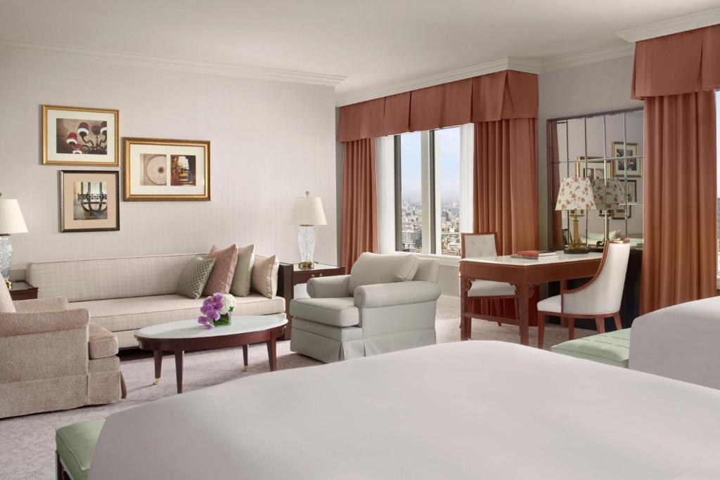 Posezení v ubytování The Ritz-Carlton Osaka