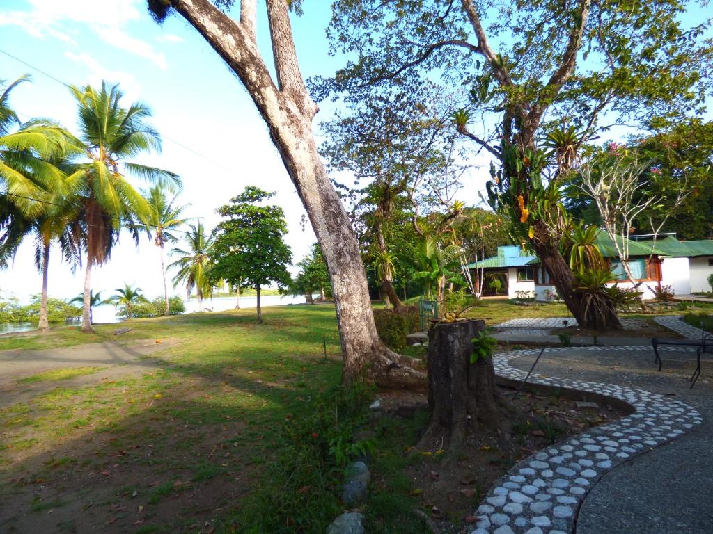 Zahrada ubytování Corcovado Beach Lodge