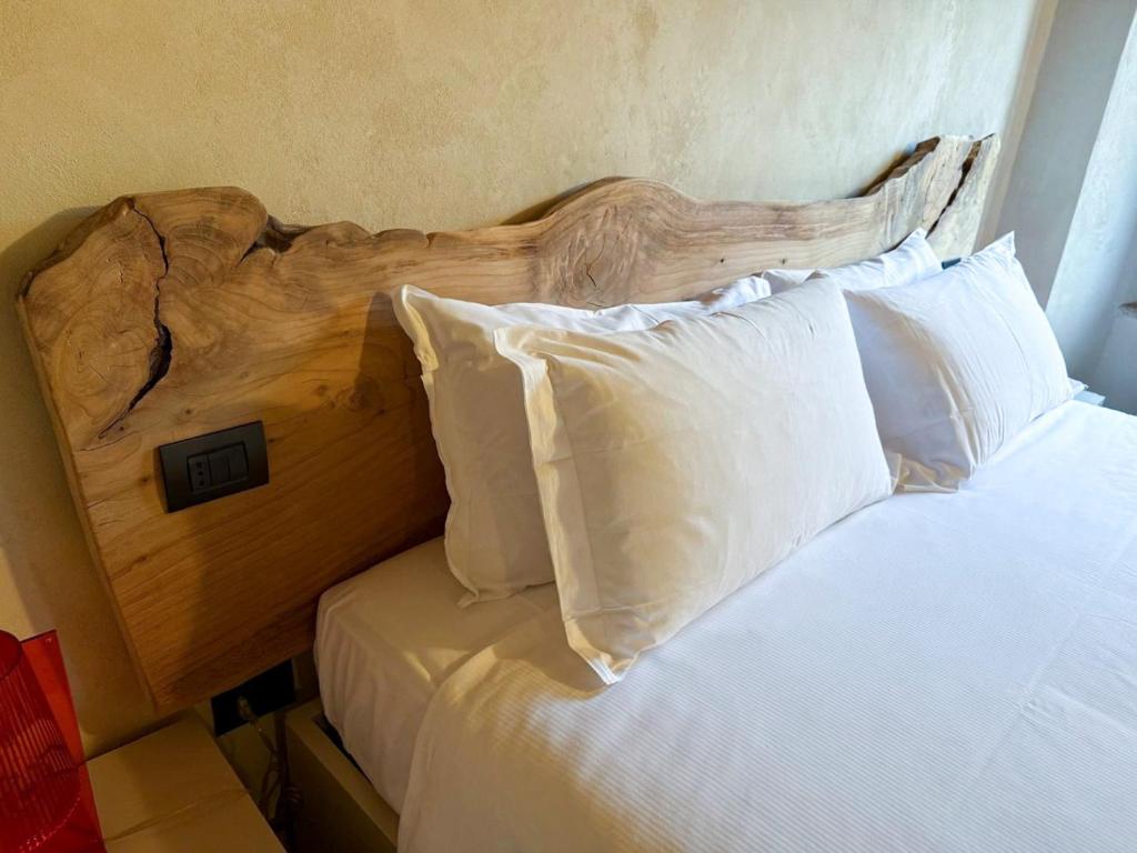 Postel nebo postele na pokoji v ubytování Il Carro Rooms - Monza Centro, Tribunale, Ospedale