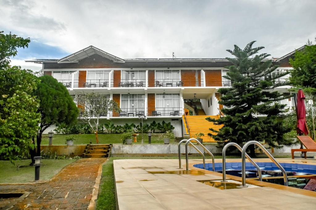 Zahrada ubytování Agbo Hotel