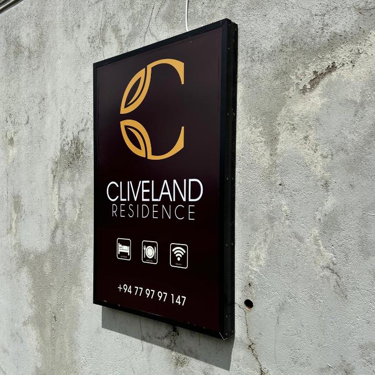 Certifikát, hodnocení, plakát nebo jiný dokument vystavený v ubytování Cliveland Residence