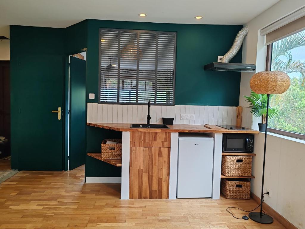 Kuchyň nebo kuchyňský kout v ubytování COLIVER - COLIVING A LA RÉUNION