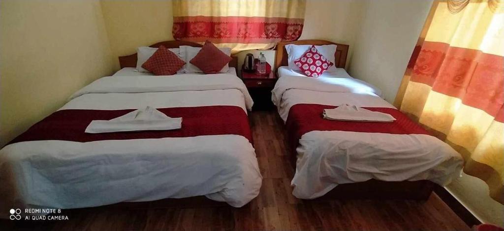 Postel nebo postele na pokoji v ubytování Shanti Cottage Managed By Shanti Guest House Group