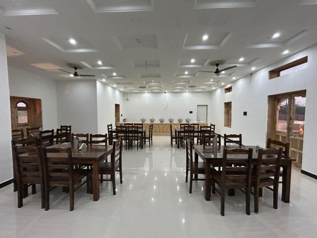 Restaurace v ubytování Janj Desert Camp Jaisalmer