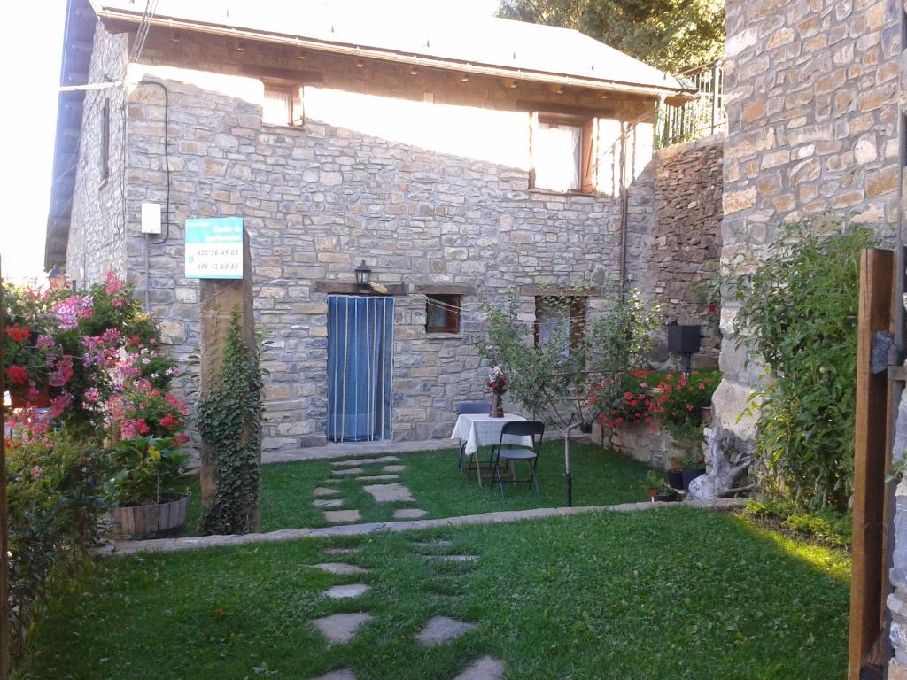 Zahrada ubytování Casa Arruebo