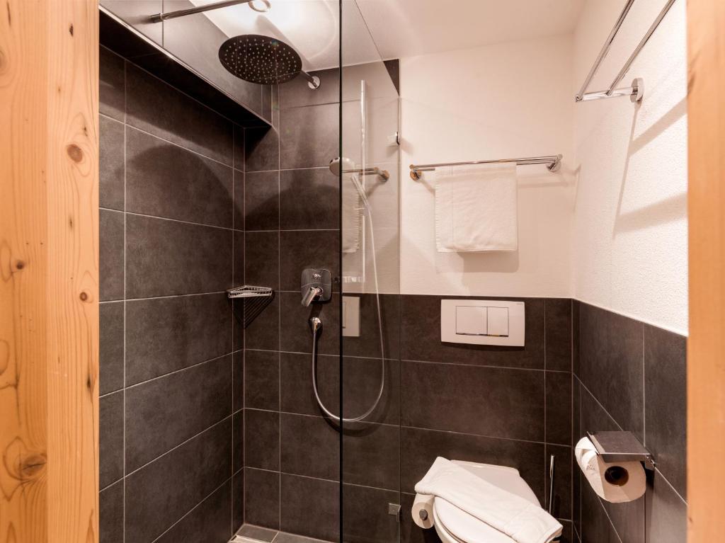 Koupelna v ubytování Almhof Kitzlodge - Alpine Lifestyle Hotel