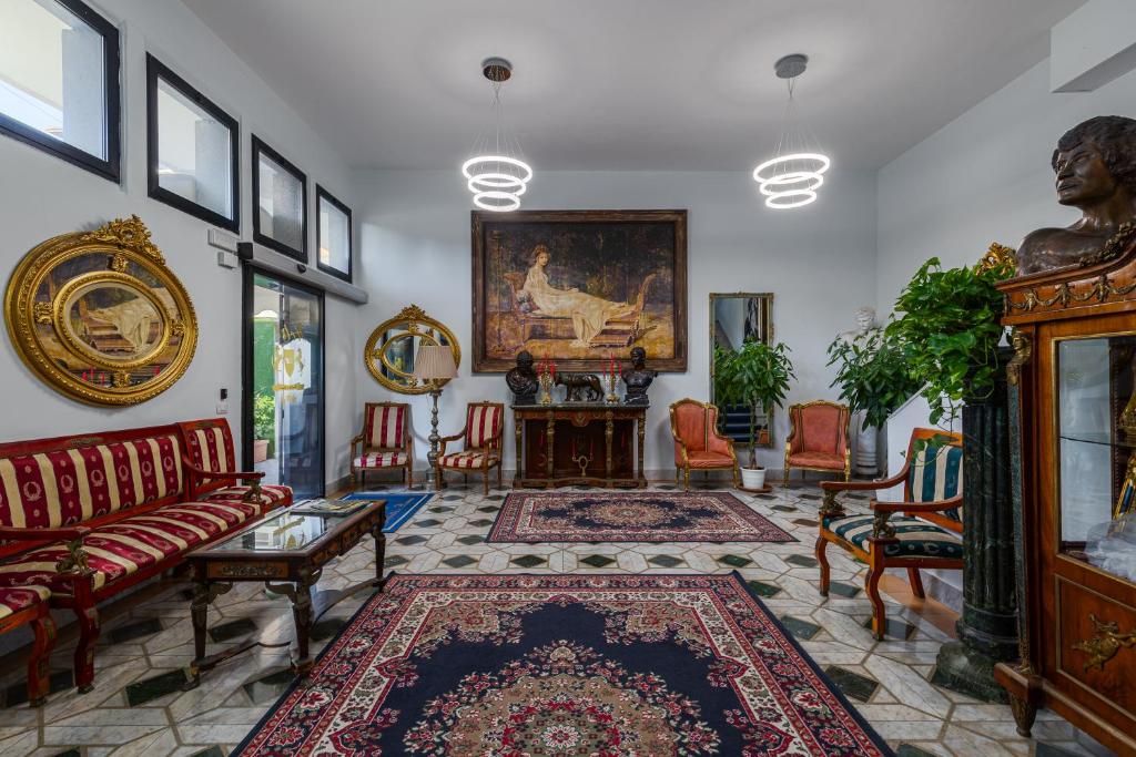 Гостиная зона в Hotel Giulietta e Romeo