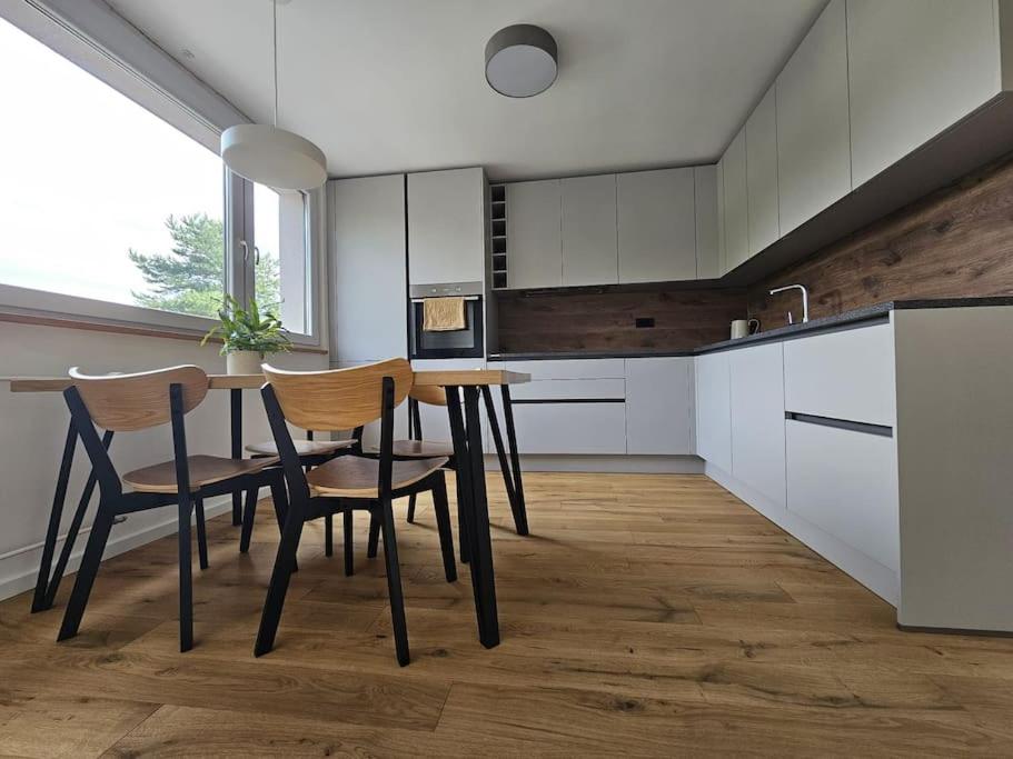 Kuchyň nebo kuchyňský kout v ubytování Modern apartment Konjice