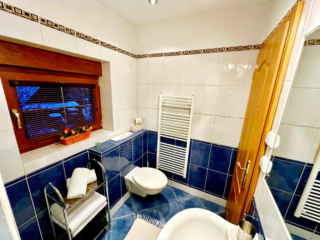 Koupelna v ubytování Apartmán Merci