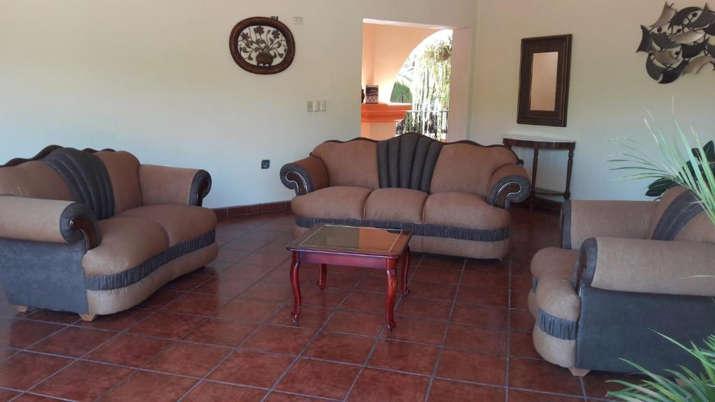 Istumisnurk majutusasutuses Hotel Acropolis Maya