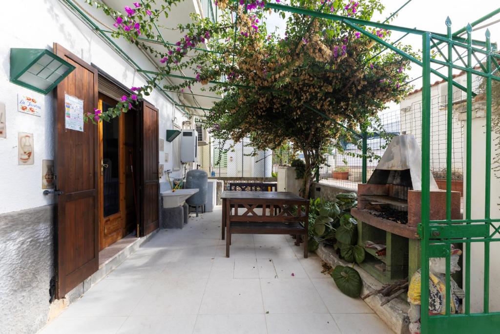 Balkón nebo terasa v ubytování B&B Villa Passiaturo