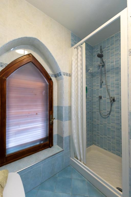 Koupelna v ubytování B&B Villa Passiaturo