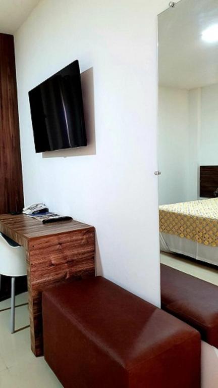 TV a/nebo společenská místnost v ubytování Hotel Bellavista