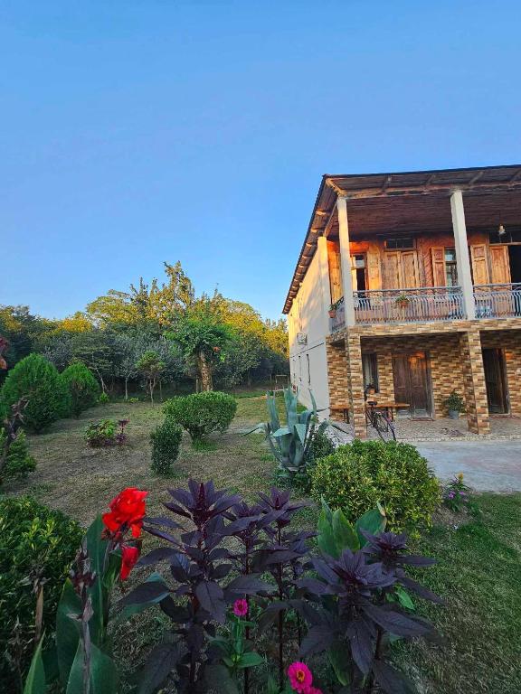 Zahrada ubytování Daraselia Family guesthouse