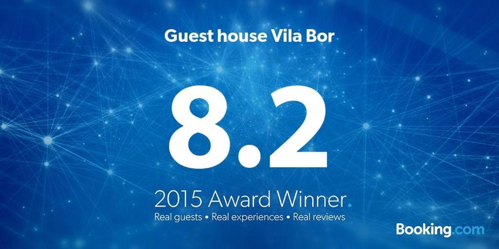 Certifikát, hodnocení, plakát nebo jiný dokument vystavený v ubytování Guest house Vila Bor