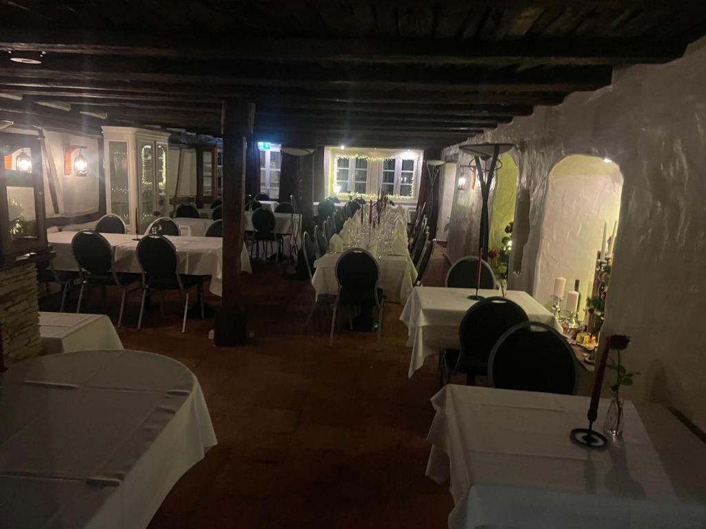 Restaurace v ubytování Hotel Restaurant Altes Badhaus