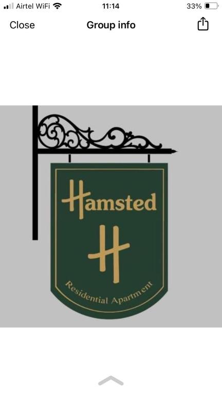 Certifikát, hodnocení, plakát nebo jiný dokument vystavený v ubytování Hamsted