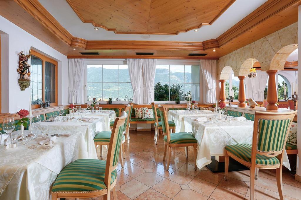 Restaurace v ubytování Landhaus Hotel Kristall