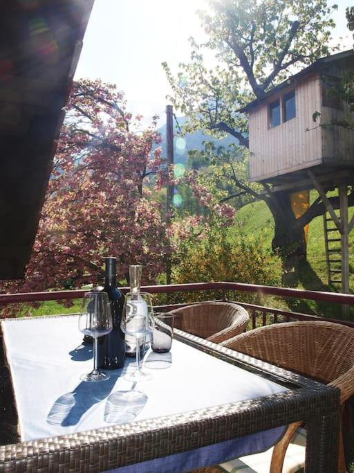 Zahrada ubytování Chez Sophie Aletsch - Binntal