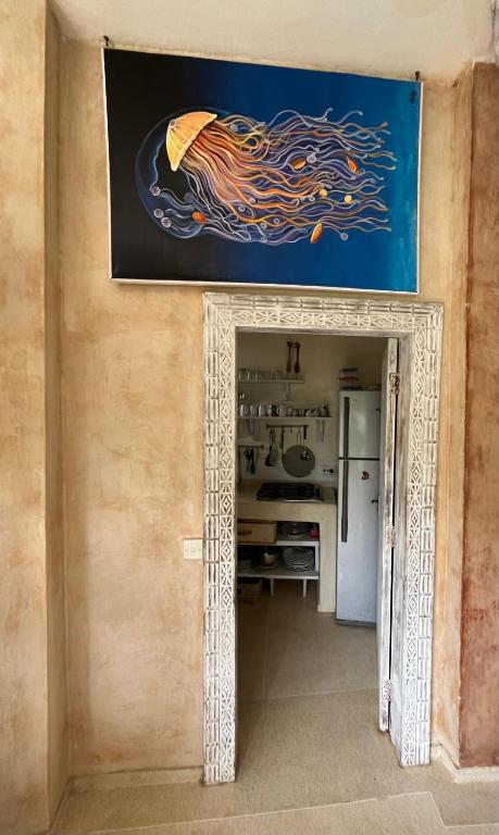 Kuchyň nebo kuchyňský kout v ubytování Watamu Shell House