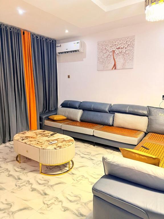 Posezení v ubytování Mercy Apartment