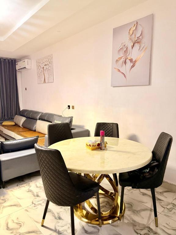 Posezení v ubytování Mercy Apartment