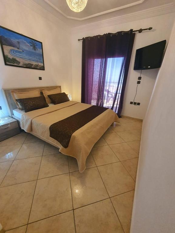 TV a/nebo společenská místnost v ubytování Seaside house